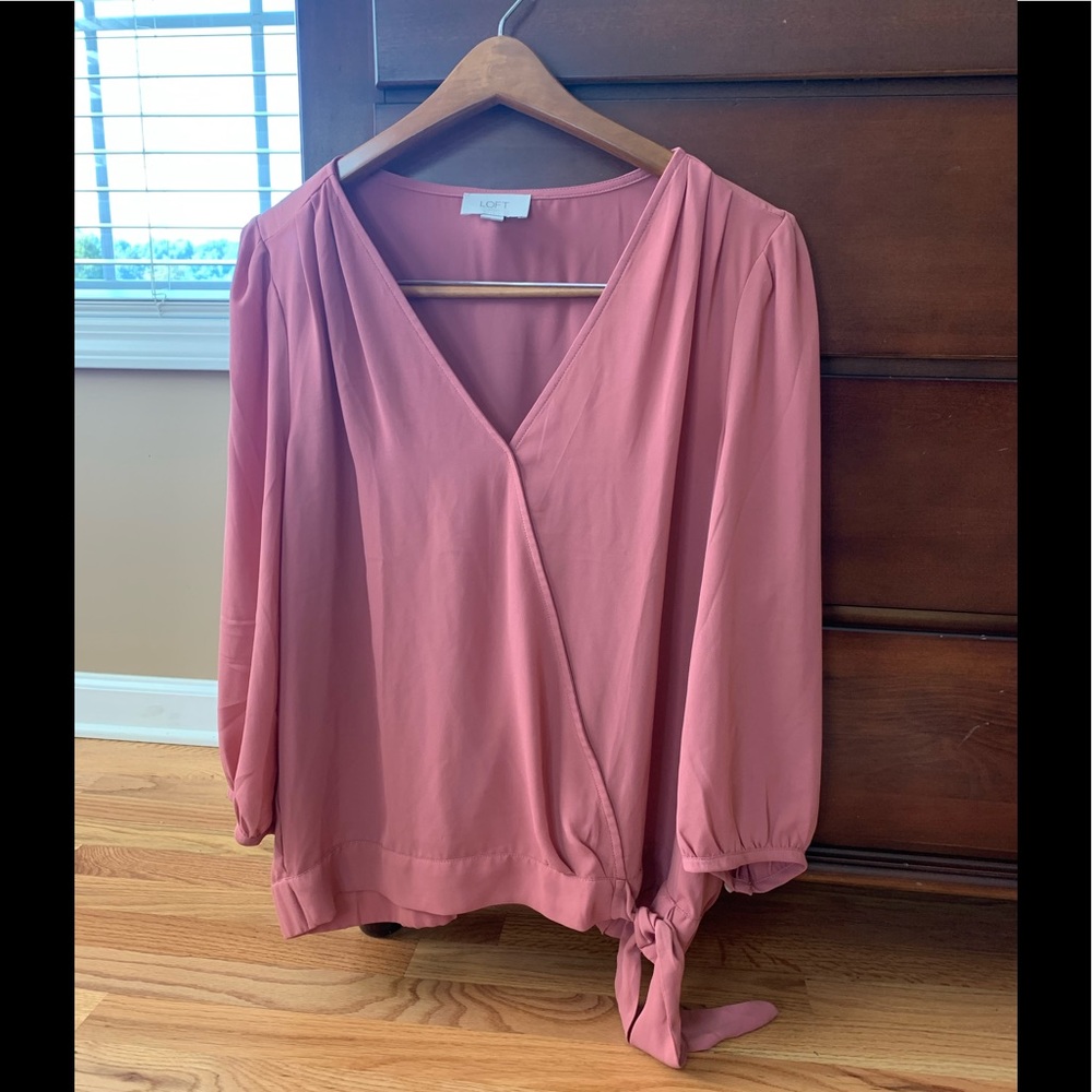 Loft v neck blouse